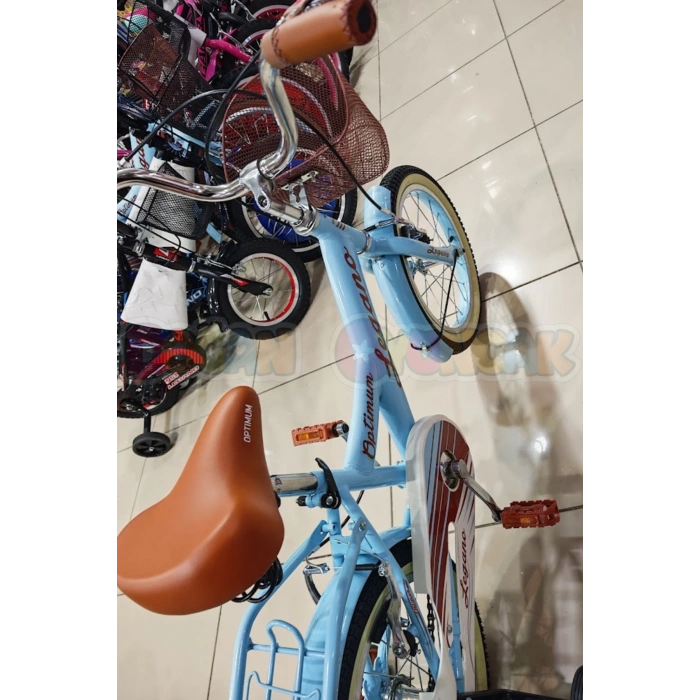 BMX Legano Optimum Series Retro 16 Jant Çocuk Bisikleti Mavi - Legano 16 Jant Bisiklet Retro BMX Bisiklet