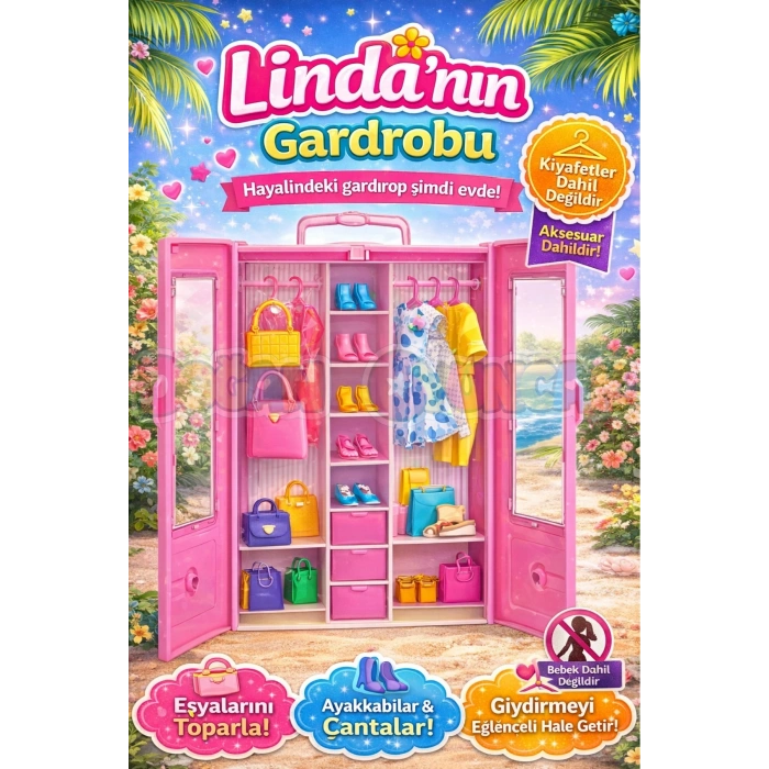 Lindanın Tüm Setleri - Ev Setleri - Barbie Ev Seti - Tatil Evi - Ev Eşyaları - Evcilik Seti - Linda Setleri