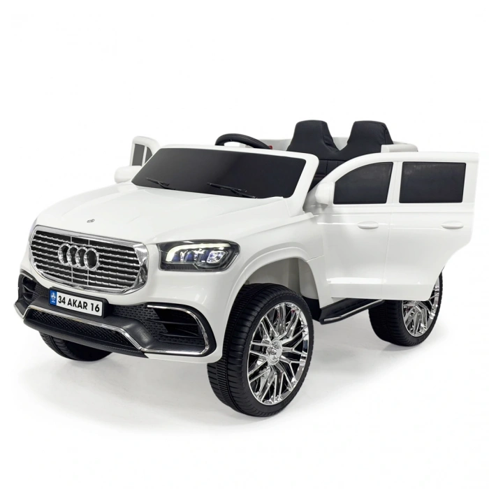 Admire GT Beyaz Uzaktan Kumandalı 4X2 12 Volt Akülü Araba - RC Audi Akülü Araba Audi Akülü Araç