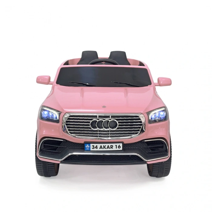 Admire GT Pembe Uzaktan Kumandalı 4X2 12 Volt Akülü Araba - RC Audi Akülü Araba Audi Akülü Araç