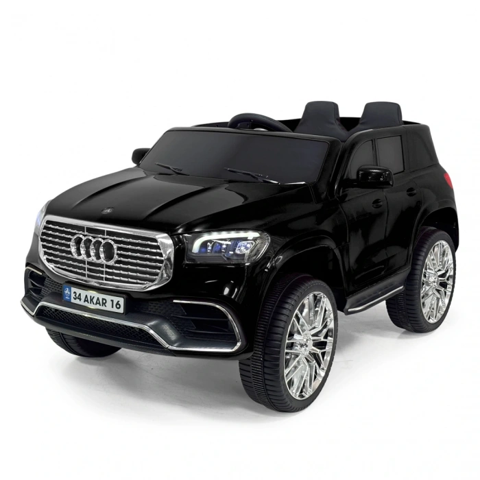 Admire GT Siyah Uzaktan Kumandalı 4X2 12 Volt Akülü Araba - RC Audi Akülü Araba Audi Akülü Araç