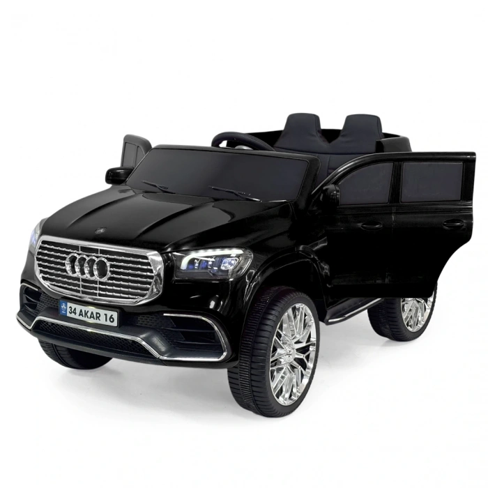 Admire GT Siyah Uzaktan Kumandalı 4X2 12 Volt Akülü Araba - RC Audi Akülü Araba Audi Akülü Araç