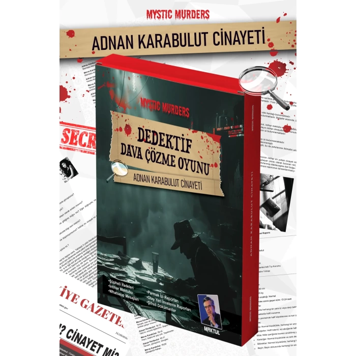 Adnan Karabulut Davası Dedektif Oyunu - Dava Çözme Oyunu - Suç Çözme Oyunu - Cinayet Oyunu Cinayet Çözme