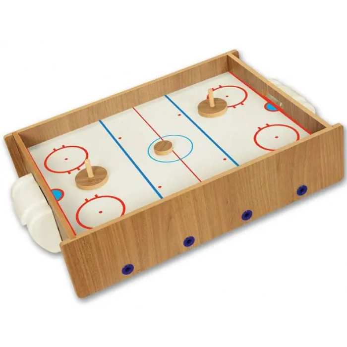 Ahşap Hokey ve Ahşap Langırt Seti - Ahşap Oyuncak - Futbol Oyuncakları - Top Oyuncak Langırt Setleri - Langırt Oyuncakları