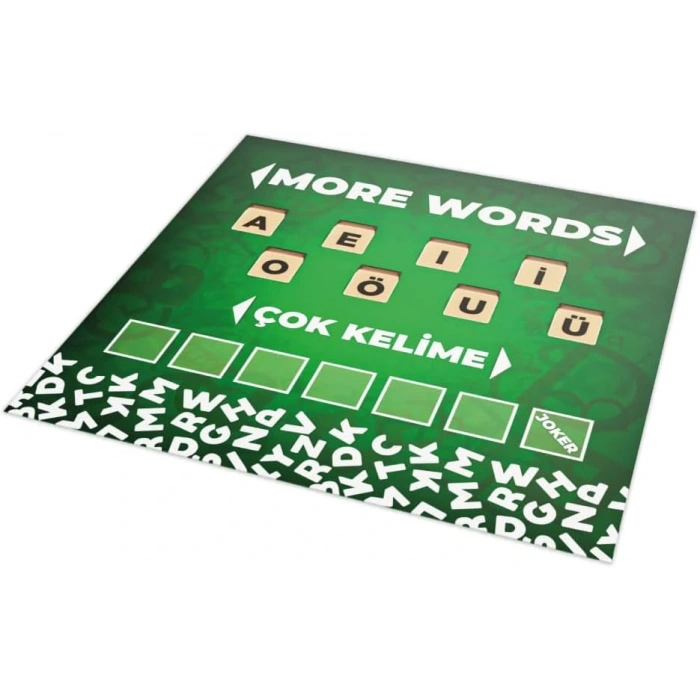 Ahşap Kelime Oyunu - Redka Çok Kelime Çok İşlem Oyunu - Matematik Oyunu Kelime Oyunu