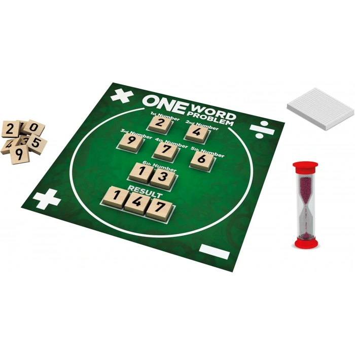 Ahşap Kelime Oyunu - Redka Çok Kelime Çok İşlem Oyunu - Matematik Oyunu Kelime Oyunu