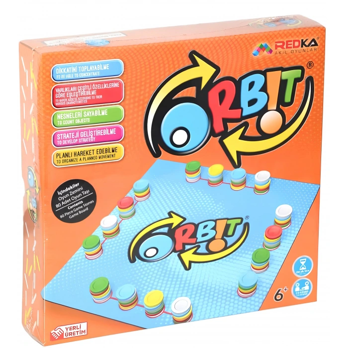 Orbit Oyunu - Akıl ve Zeka Oyunu - Taş Toplama Oyunu - Redka Orbit Oyunu - Strateji Oyunu