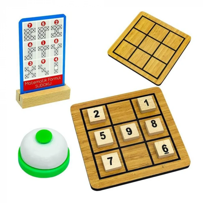 Ahşap Matematik Formül Oyunu - Akıl ve Zeka Oyunu - Matematik Oyunu - Redka Matematik Formül Oyunu - Strateji Oyunu