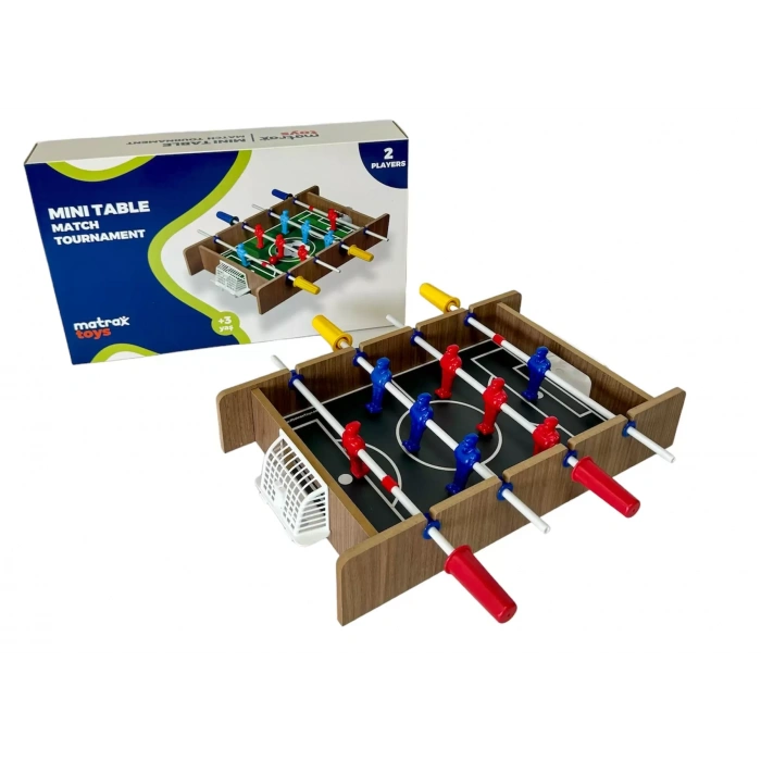 Ahşap Mini Langırt Seti - Ahşap Oyuncak - Futbol Oyuncakları - Top Oyuncak Langırt Setleri - Langırt Oyuncakları - Ahşap Masa Oyunu