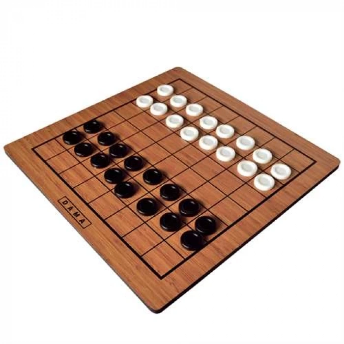 Ahşap Orijinal Dama Oyunu - Akıl ve Zeka Oyunu - Ahşap Dama Oyunu - Redka Dama Oyunu - Strateji Oyunu