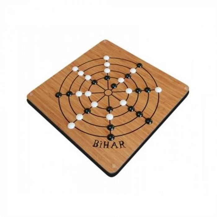 Ahşap Surakarta ve Bihar Oyunu - Akıl ve Zeka Oyunu - Surakarta Oyunu - Redka Surakarta ve Bihar Oyunu - Strateji Oyunu