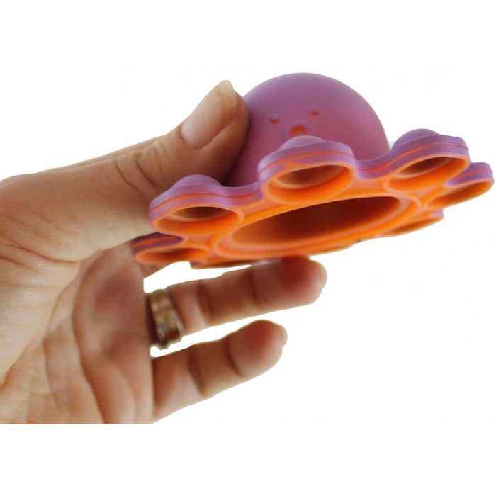 Ahtapot Popİt Oyuncak (1 Adet) - Popit Stres Oyuncak - Pıt Pıt Oyuncak - Hayvan Popit - Fidget Stres Oyuncak