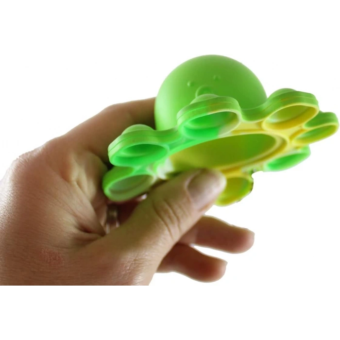 Ahtapot Popİt Oyuncak (1 Adet) - Popit Stres Oyuncak - Pıt Pıt Oyuncak - Hayvan Popit - Fidget Stres Oyuncak