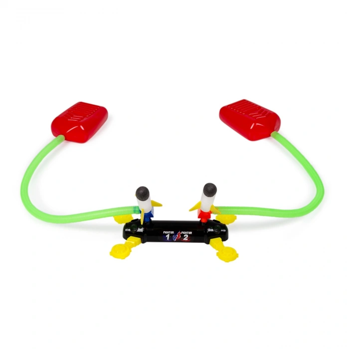 Air Rocket İkili Seti - Roket Oyuncak - 4 Roket Ve Havalı Roketatar - İkili Açık Hava Oyuncağı - Airrocket