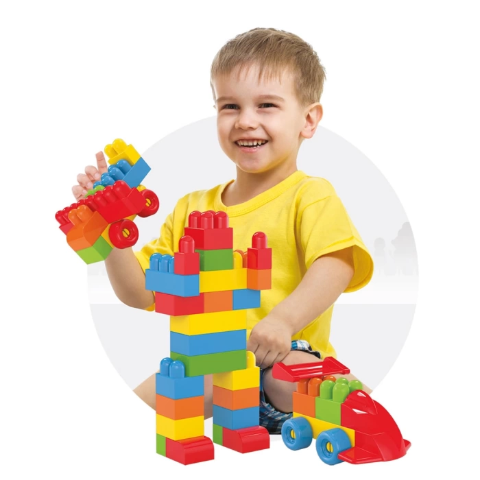 Akıllı Çocuk (125 Parça) - Büyük Parça Lego - Lego Setleri - Bloklar - Bebek Lego