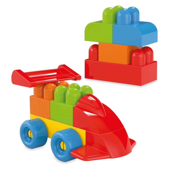 Akıllı Çocuk (60 Parça) - Büyük Parça Lego - Lego Setleri - Bloklar - Bebek Lego