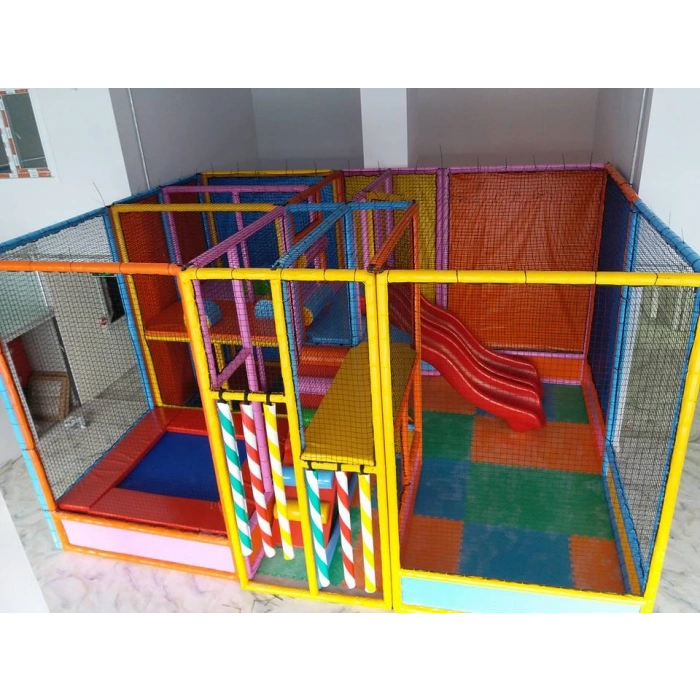Akrobatik Oyun Alanı ve Trambolin - Sünger Soft Play Top Havuzu Çocuk Oyun Alanı