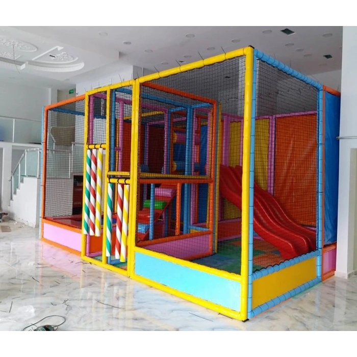 Akrobatik Oyun Alanı ve Trambolin - Sünger Soft Play Top Havuzu Çocuk Oyun Alanı