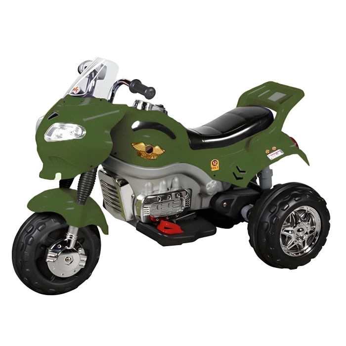 Amortisörlü Akülü Turbo GoWay Motosiklet Yeşil - Aliş GoWay Motorsiklet 12 Volt Akülü Motor - Aliş Go Way Motor
