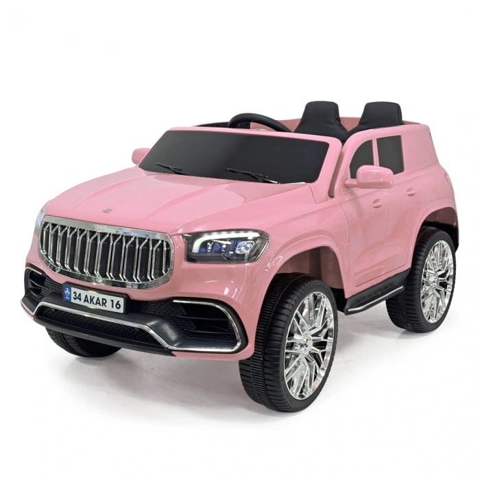 Ata GT Pembe Uzaktan Kumandalı 4X2 12 Volt Akülü Araba - RC Togg Akülü Araba Tog Akülü Araç