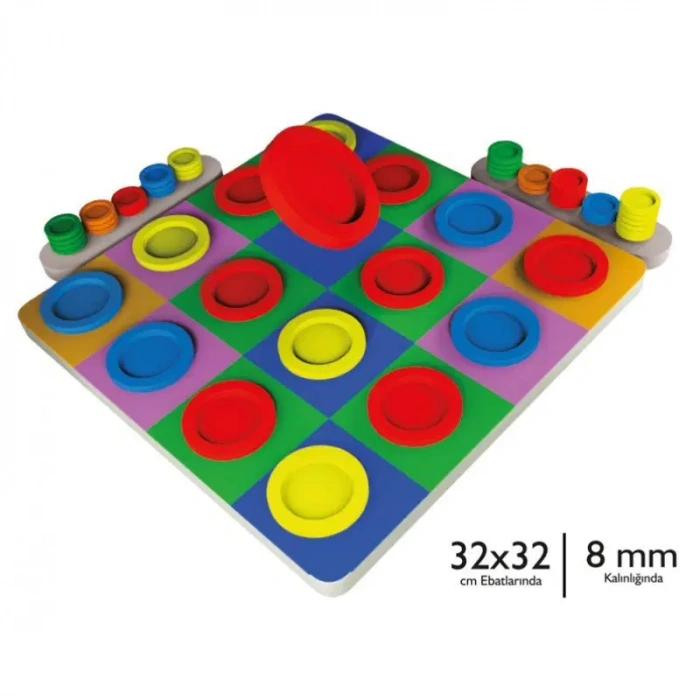 Atla Topla Oyunu - Akıl ve Zeka Oyunu - Skippity Oyunu - Redka Atla Topla Oyunu - Strateji Oyunu
