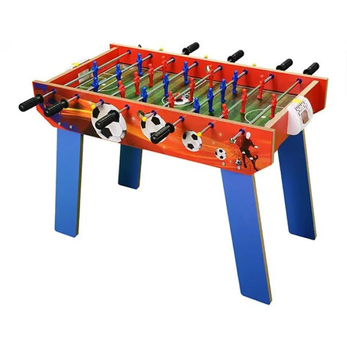 Ayaklı Ahşap Langırt Seti - Ahşap Oyuncak - Futbol Oyuncakları - Top Oyuncak Langırt Setleri - Langırt Oyuncakları - Ahşap Masa Oyunu