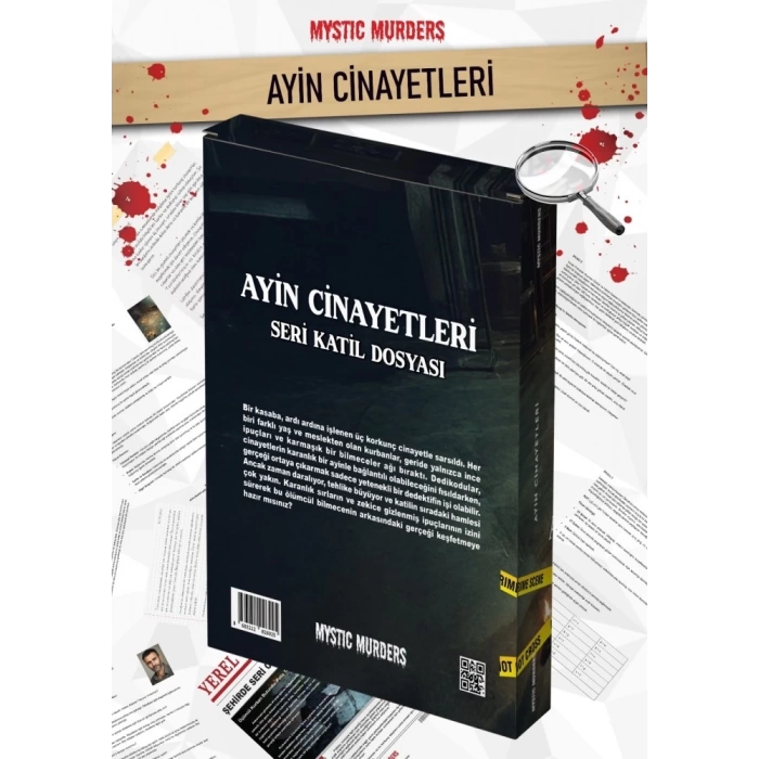 Ayin Cinayetleri Dedektif Oyunu - Dava Çözme Oyunu - Suç Çözme Oyunu - Cinayet Oyunu Cinayet Çözme