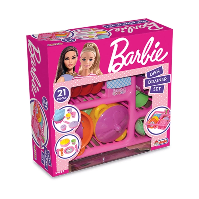 Barbie Bulaşıklık - Mutfak Setleri - Ev Oyuncak Setleri - Bulaşık Seti - Barbie Bulaşık Seti