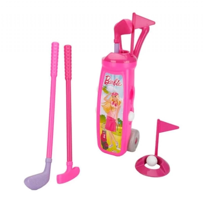 Barbie Golf Arabası - Golf Seti - Bahçe Oyuncakları - Golf Oyuncakları