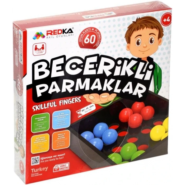 Becerekli Parmaklar Oyunu - Redka Becerekli Parmaklar Oyunu - Hız Oyunu Akıl ve Zeka Oyunu