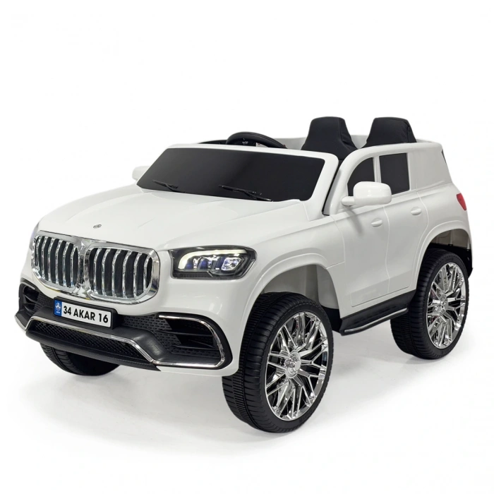 Bold GT Beyaz Uzaktan Kumandalı 4X2 12 Volt Akülü Araba - RC BMW Akülü Araba BMW Akülü Araç