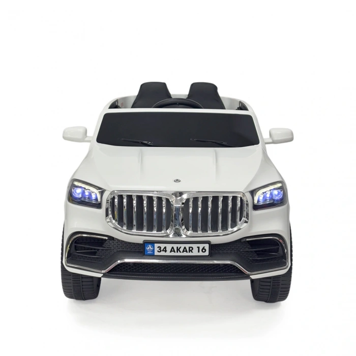 Bold GT Beyaz Uzaktan Kumandalı 4X2 12 Volt Akülü Araba - RC BMW Akülü Araba BMW Akülü Araç