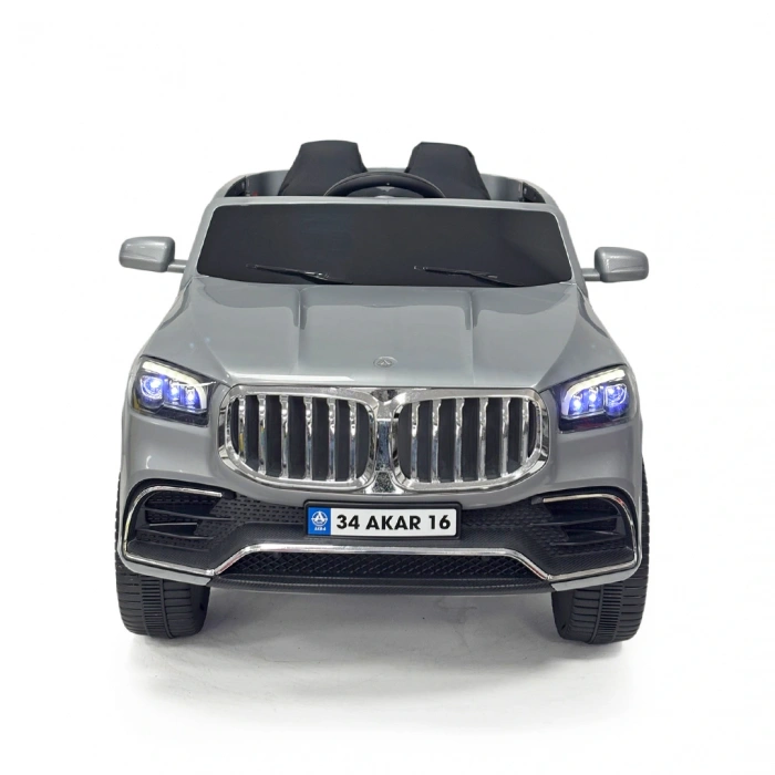 Bold GT Gri Uzaktan Kumandalı 4X2 12 Volt Akülü Araba - RC BMW Akülü Araba BMW Akülü Araç