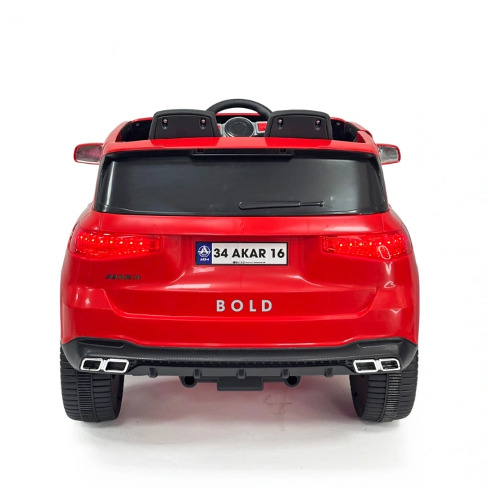 Bold GT Kırmızı Uzaktan Kumandalı 4X2 12 Volt Akülü Araba - RC BMW Akülü Araba BMW Akülü Araç