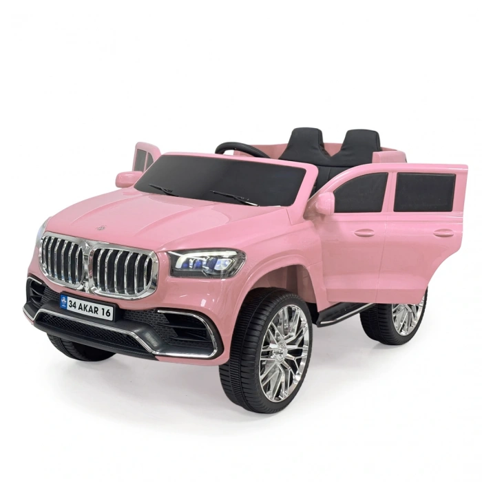 Bold GT Pembe Uzaktan Kumandalı 4X2 12 Volt Akülü Araba - RC BMW Akülü Araba BMW Akülü Araç