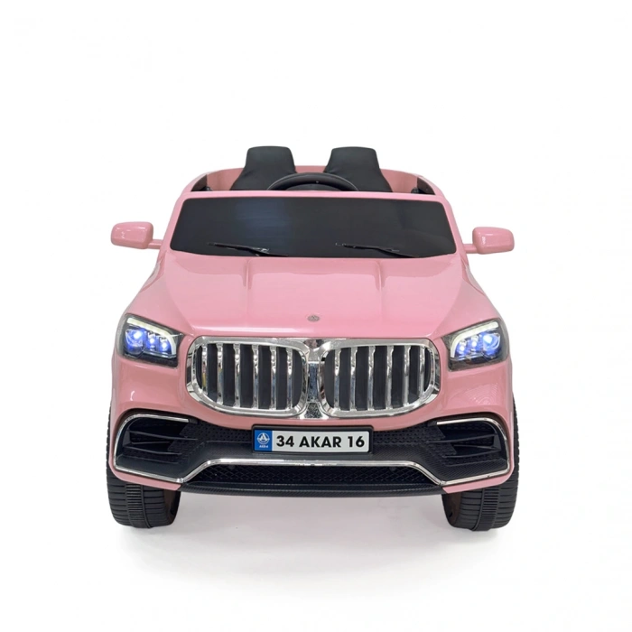 Bold GT Pembe Uzaktan Kumandalı 4X2 12 Volt Akülü Araba - RC BMW Akülü Araba BMW Akülü Araç
