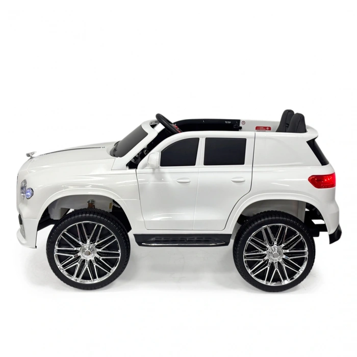 Boss GT Beyaz Uzaktan Kumandalı 4X2 12 Volt Akülü Araba - RC Maybach Akülü Araba