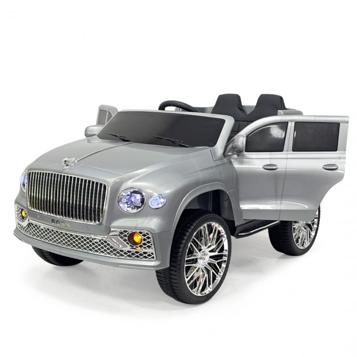 Boss GT Gri Uzaktan Kumandalı 4X2 12 Volt Akülü Araba - RC Maybach Akülü Araba