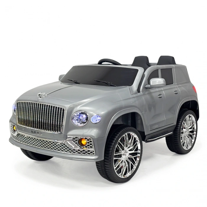 Boss GT Gri Uzaktan Kumandalı 4X2 12 Volt Akülü Araba - RC Maybach Akülü Araba