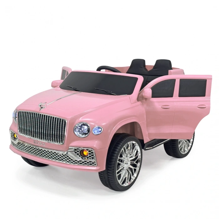 Boss GT Pembe Uzaktan Kumandalı 4X2 12 Volt Akülü Araba - RC Maybach Akülü Araba