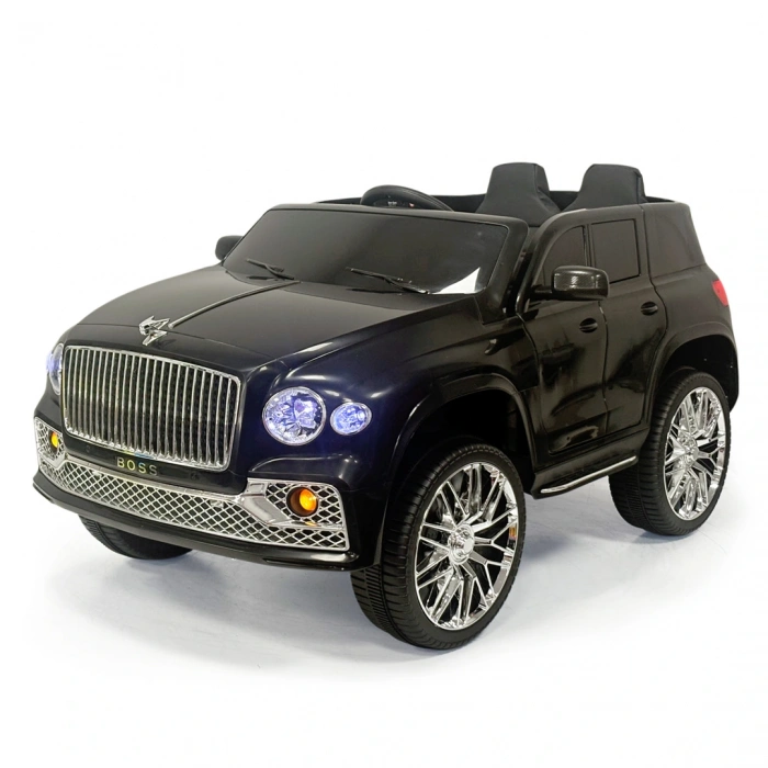 Boss GT Siyah Uzaktan Kumandalı 4X2 12 Volt Akülü Araba - RC Maybach Akülü Araba