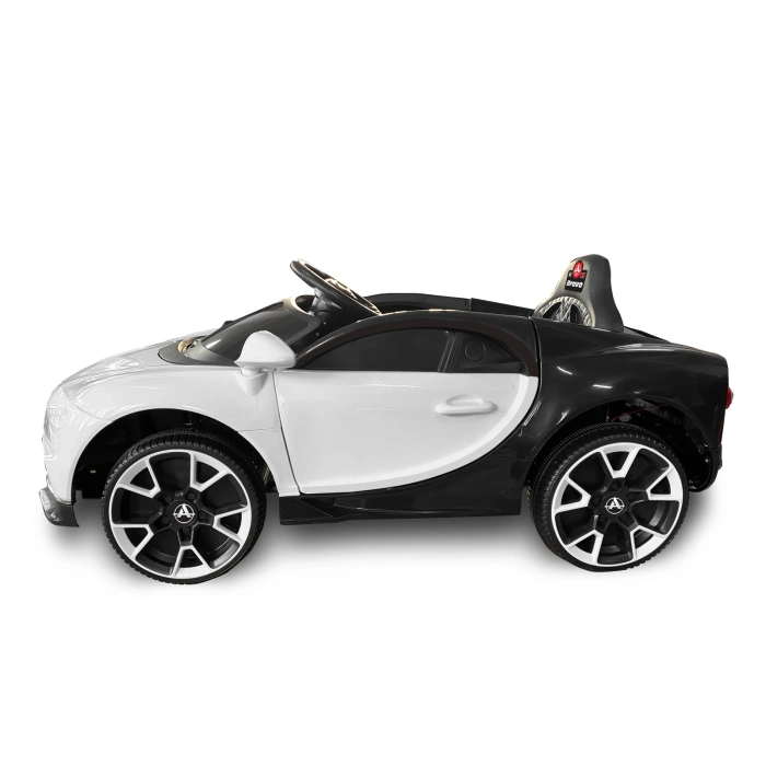 Bravo GT Beyaz Uzaktan Kumandalı 4X2 12 Volt Akülü Araba - RC Bugatti Akülü Araba