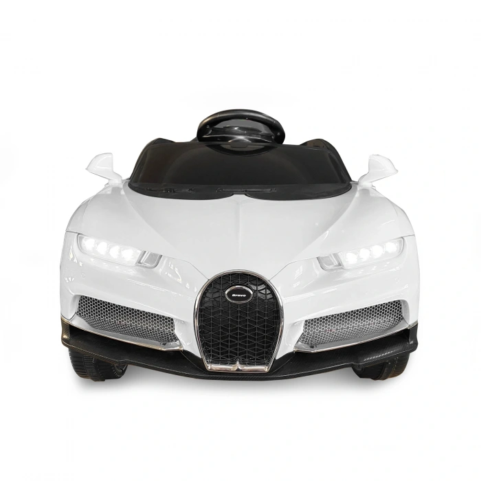 Bravo GT Beyaz Uzaktan Kumandalı 4X2 12 Volt Akülü Araba - RC Bugatti Akülü Araba