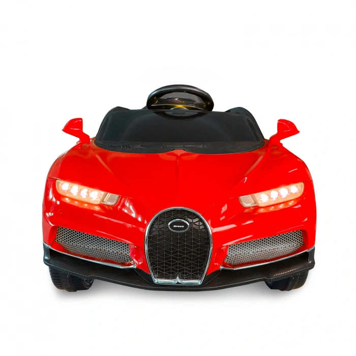 Bravo GT Kırmızı Uzaktan Kumandalı 4X2 12 Volt Akülü Araba - RC Bugatti Akülü Araba