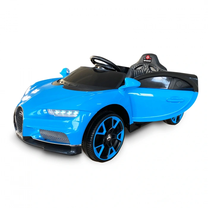 Bravo GT Mavi Uzaktan Kumandalı 4X2 12 Volt Akülü Araba - RC Bugatti Akülü Araba