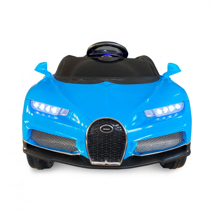 Bravo GT Mavi Uzaktan Kumandalı 4X2 12 Volt Akülü Araba - RC Bugatti Akülü Araba
