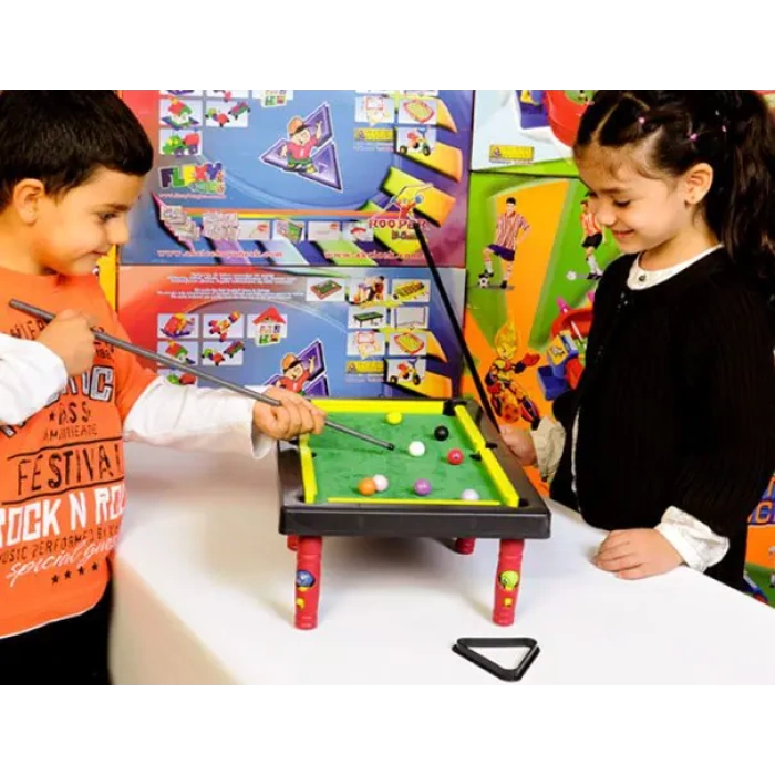 Büyük Bilardo Masası - Bilardo Maçı - Bilardo Oyuncak - 8 Ball Oyunu - Büyük Bilardo Seti - Bilardo Oyuncağı