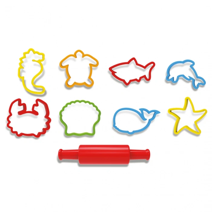 Büyük Kova Oyun Hamuru Kalıpları 13 Parça - Oyun Hamuru Seti - Hamur Setleri - Hamur Kalıpları