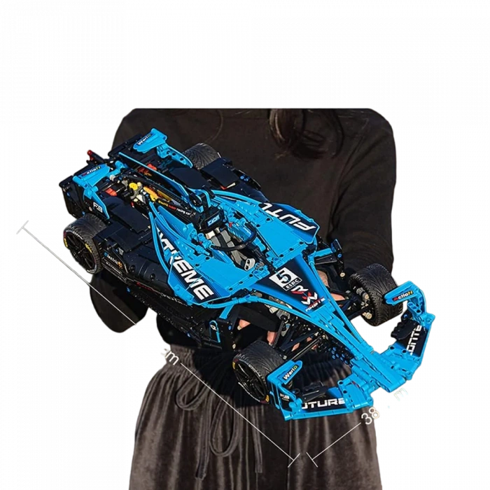 CADA FORMULA E Yarış Arabası Lego - Lego Setleri - CADA Mini Lego - F1 Formula Araba Yarış Arabası