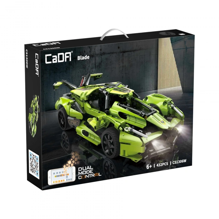 CADA Kumandalı Blade Sports Motorlu Araba Lego - Lego Setleri - CADA Mini Lego - Araba CADA Lego RC Araba